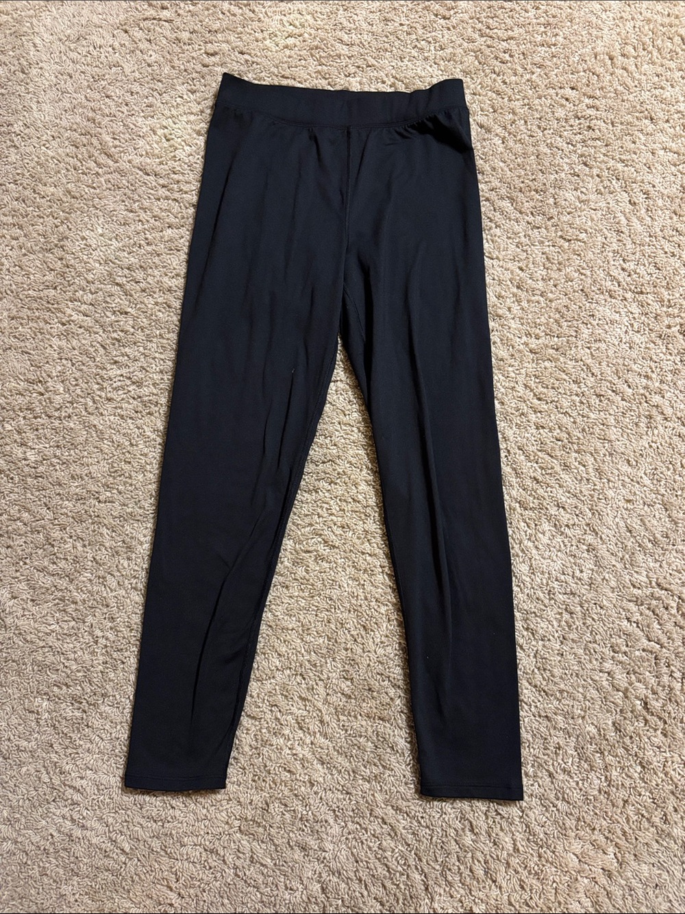 Cuddl Duds Black Stay Warm Leggings